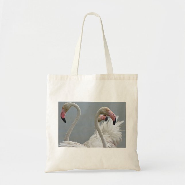 Rosaroter Flamingo Tragetasche (Vorne)