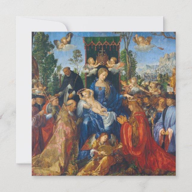 Rosary - Albrecht Dürer, 1506 (Vorderseite)