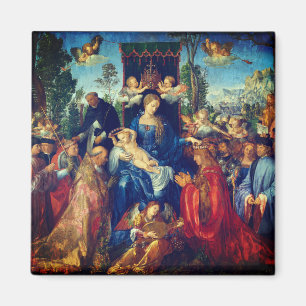 Rosary - Albrecht Dürer, 1506 Magnet