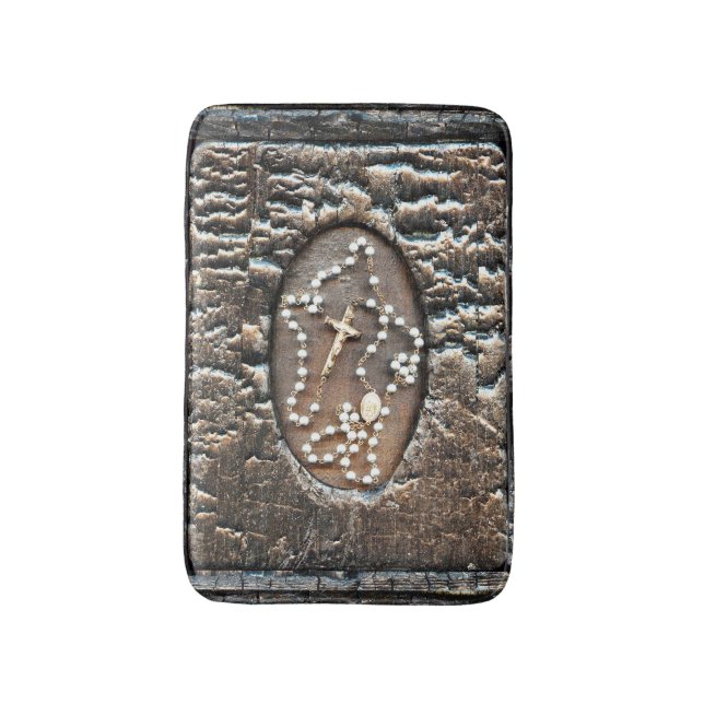 Rosary Badematte (Vorderseite Vertikal)