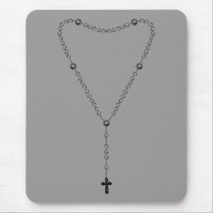 Rosary Beads Mousepad