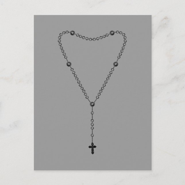 Rosary Beads Postkarte (Vorderseite)