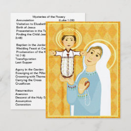 Rosary-Flachkarte