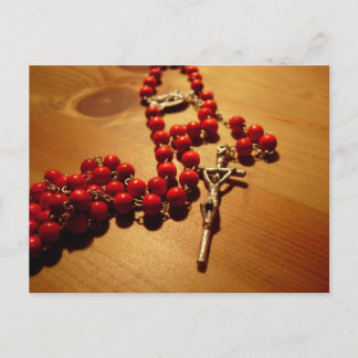Rosary Postcard Postkarte