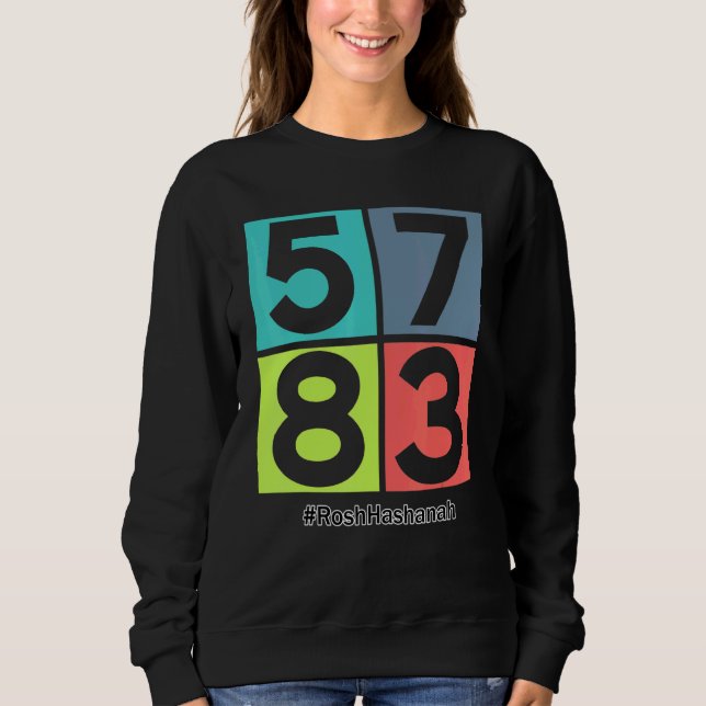 Rosch ha-Schana 5783 Sweatshirt (Vorderseite)
