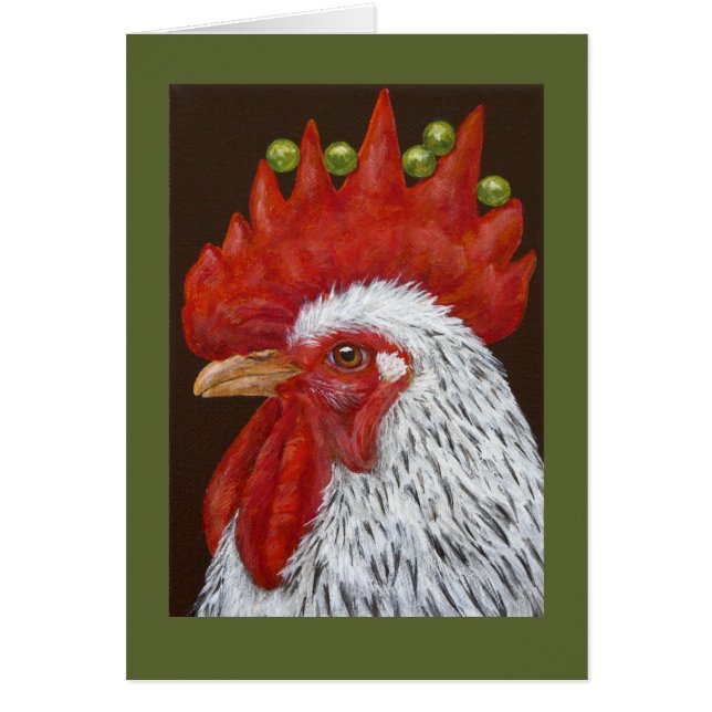 Roscoe la carte de coq (Devant)