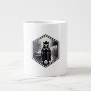 Roscoe Raccoon Privatdetektiv Jumbo-Tasse