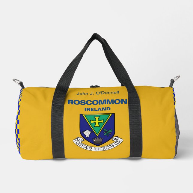 Roscommon Irland - Irisch Personalisiert Duffle Bag (Vorderseite)