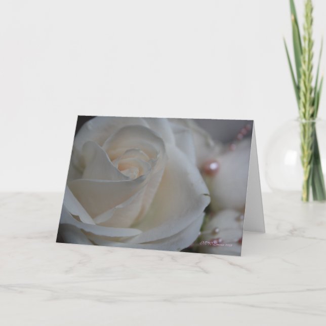 Rose6-Karte Feiertagskarte (Vorderseite)