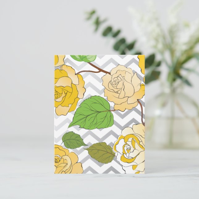 Rose 11 postkarte (Stehend Vorderseite)