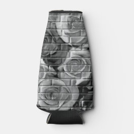 Rose-15-BW-Drink Flasche Cooler-Koozie Flaschenkühler