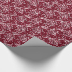 Rose-16-Wine-Gift-Papier Geschenkpapier