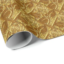 Rose-17-Gold-Geschenkpapier Geschenkpapier