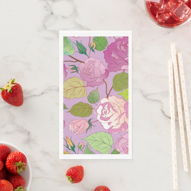 Rose 18 serviette (Beispiel)
