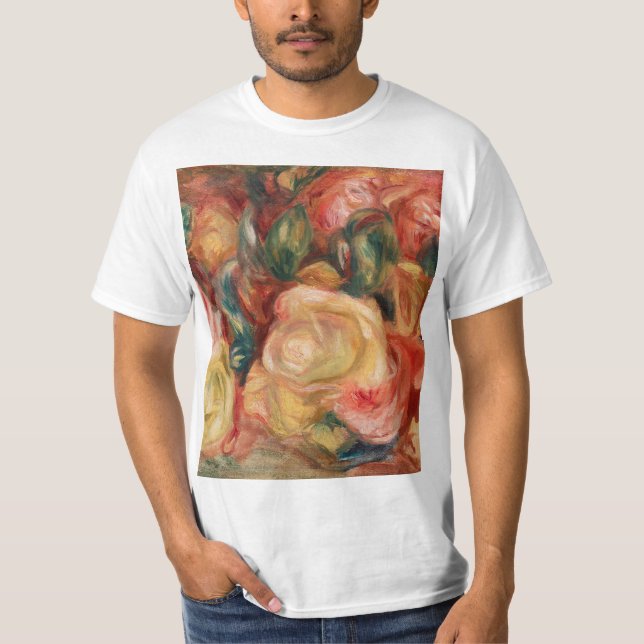 Rose (1912) von Pierre-Auguste Renoir Art T-Shirt (Vorderseite)