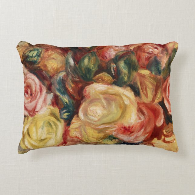Rose (1912) von Pierre-Auguste Renoir Dekokissen (Vorderseite)