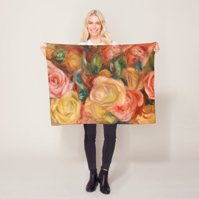 Rose, 1912 von Pierre-Auguste Renoir Fleecedecke (Beispiel)