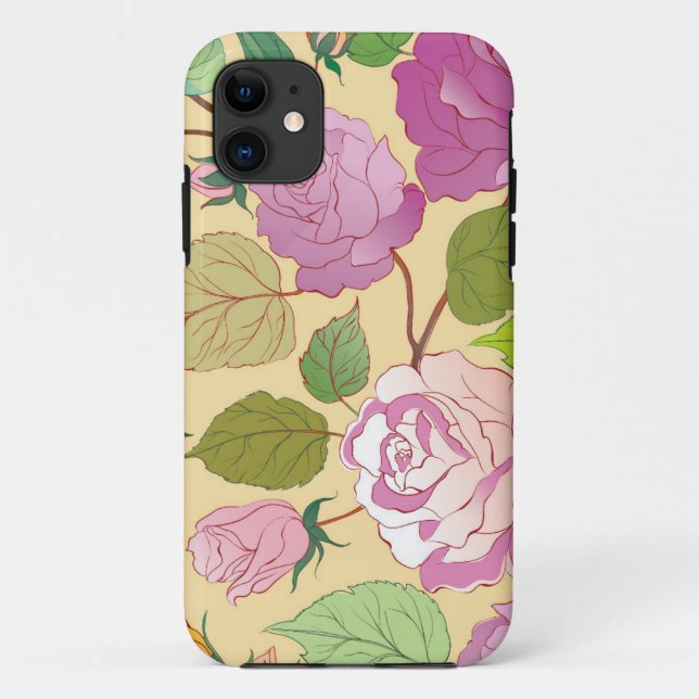 Rose 19 Case-Mate iPhone hülle (Rückseite)