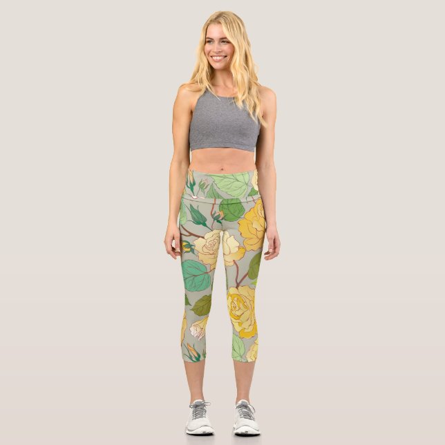 ROSE 1 CAPRI LEGGINGS (Vorderseite)