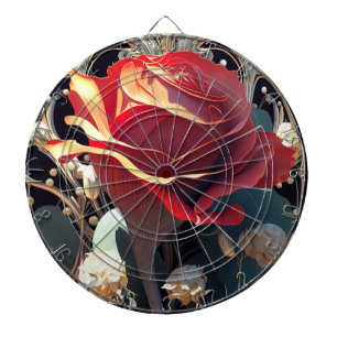 ROSE #1 DARTSCHEIBE