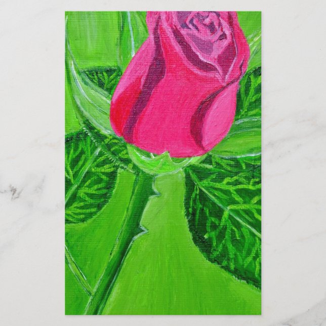 Rose 1a briefpapier (Vorderseite)