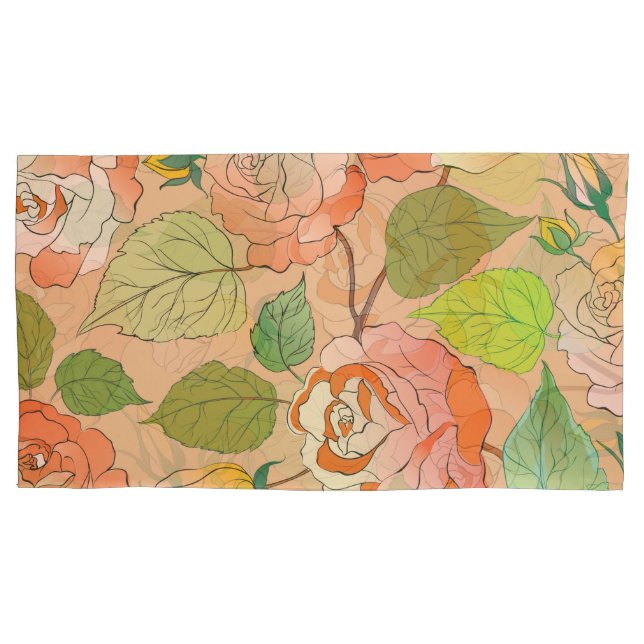 Rose 21 kissenbezug (Vorderseite)