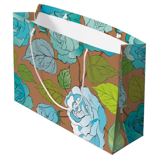 Rose 25 große geschenktüte (Rückseite Schrägansicht)