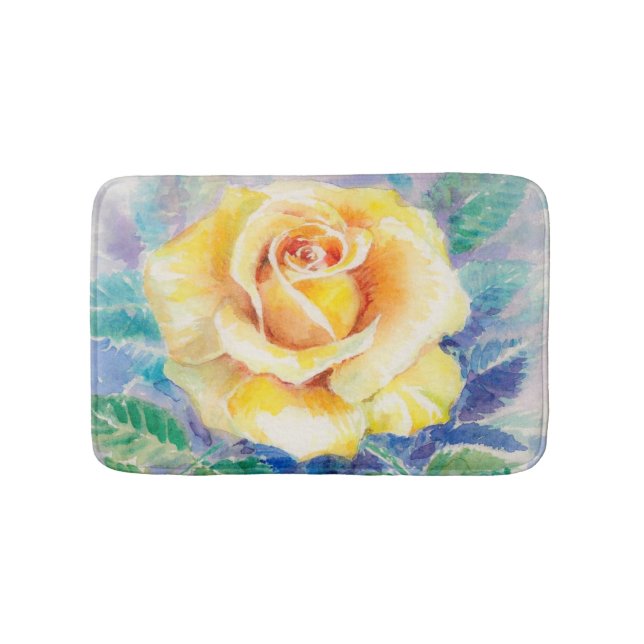 Rose 2 badematte (Vorderseite)