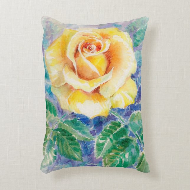 Rose 2 dekokissen (Vorderseite(Vertikal))