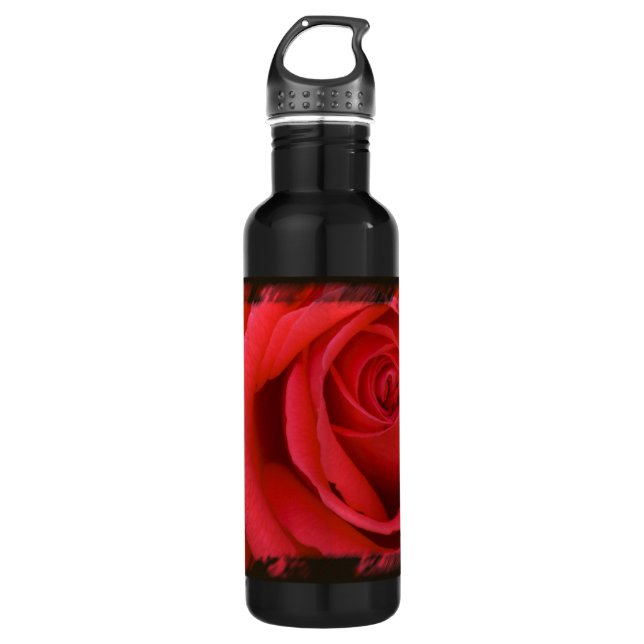 ROSE 2 EDELSTAHLFLASCHE (Vorderseite)