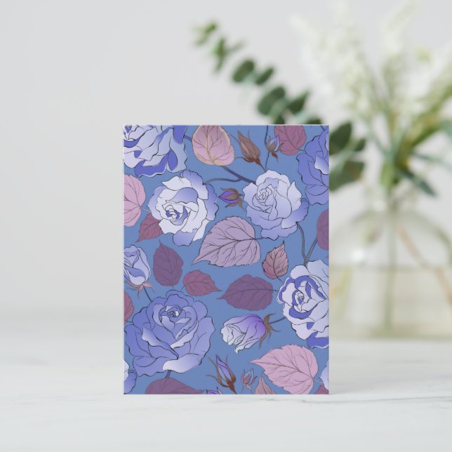 Rose 32 feiertagspostkarte (Stehend Vorderseite)