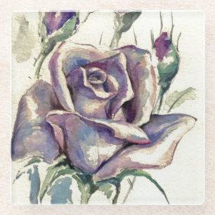 Rose 3 glasuntersetzer