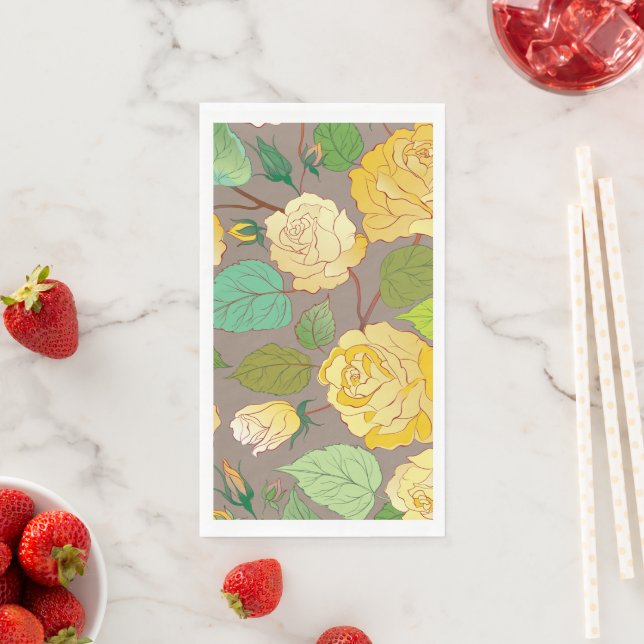 ROSE 3 SERVIETTE (Beispiel)