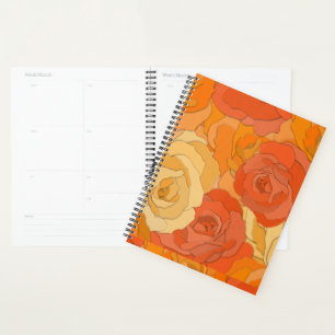 Rose 3D-Muster Planer