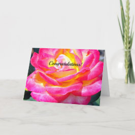 Rose 7220 Glückwunsch Hochzeitskarte Karte