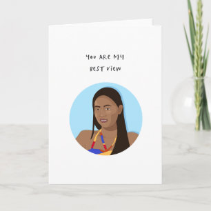 Rose - 90 Tage Verlobte - Funny Card Karte