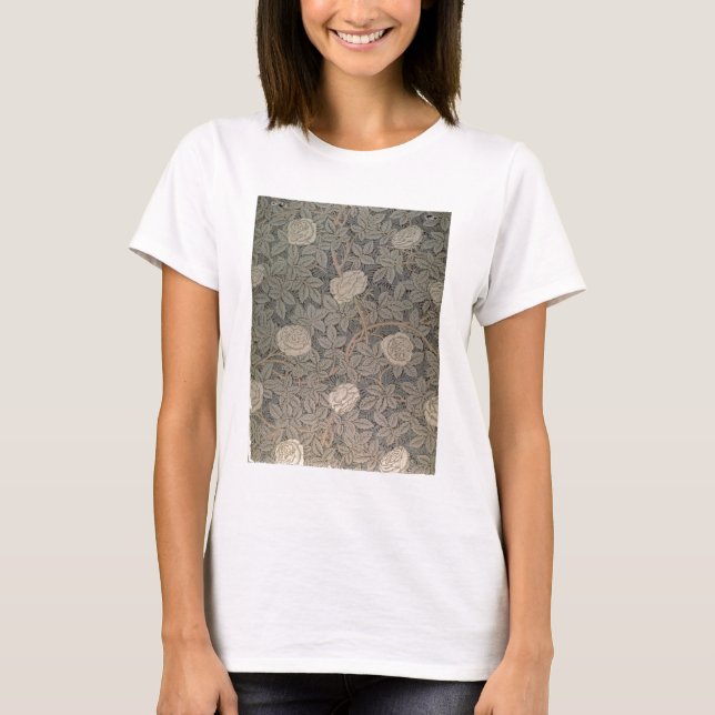 "Rose-90"-Tapete T-Shirt (Vorderseite)