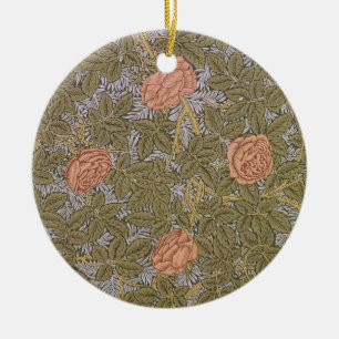 "Rose - 93" Tapetenentwurf Keramik Ornament
