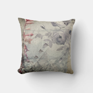 Rose Abstrakt Moody Kissen