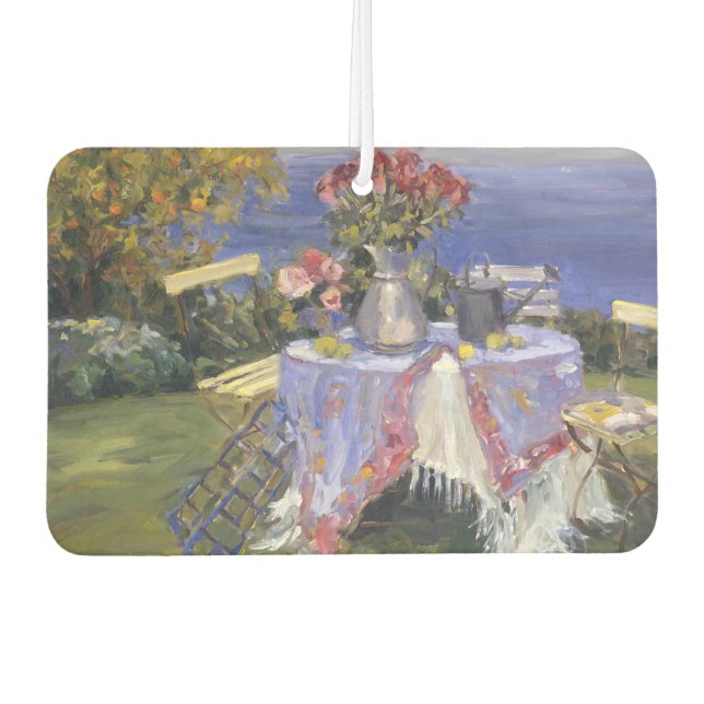 Rose am Meer Autolufterfrischer (Vorderseite)