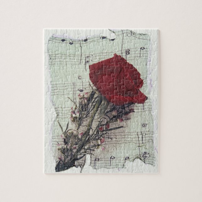 <Rose and Music> durch Kim Koza 2 (Vertikal)