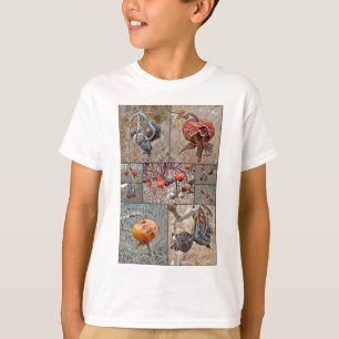 Rose Angesagt Collage T-Shirt