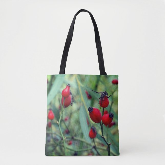 Rose angesagte Herbstfotografie-Tasche Tasche (Vorderseite)