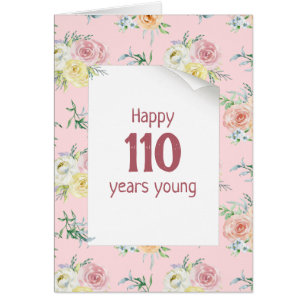 Rose aquarelle 110e anniversaire 
