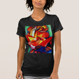 Rose Aquarellkunst T-Shirt