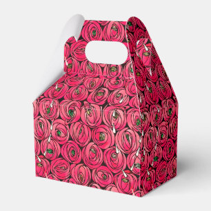 Rose Art Nouveau Rennie Macintosh Grafik Geschenkschachtel