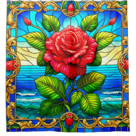 Rose Artwork Duschvorhang