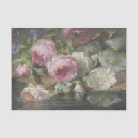 Rose auf dem Waldboden von Margaretha Roosenboom