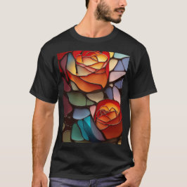 Rose aus Hartglas T-Shirt