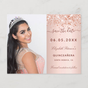 Rose aus Quinceanera - Save the Date Haushalt für  Flyer